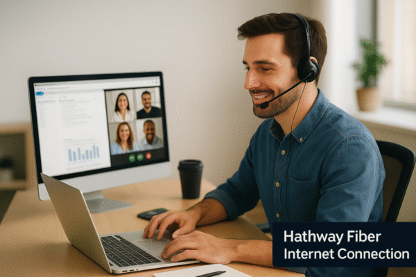 Hathway Fiber Internet Connection