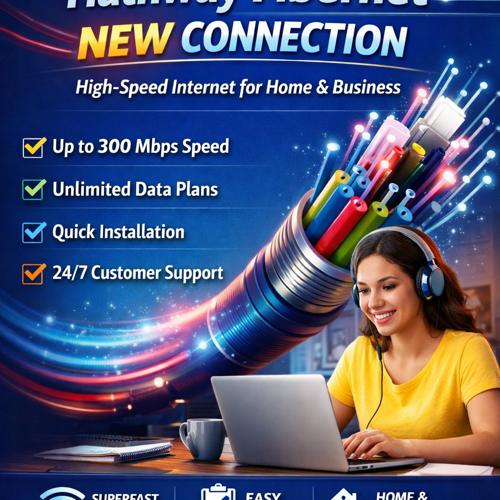 hathway fibernet new connection